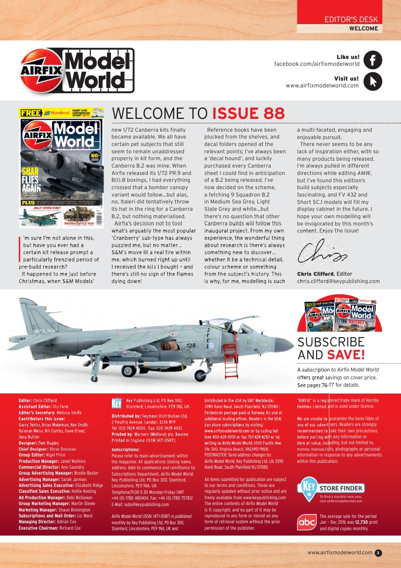 Airfix Model World 88 2018-3